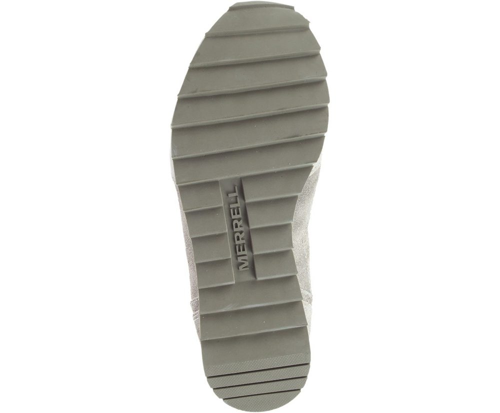 Merrell Sneakers White - Alpine Suede - Womens 42UOBFQRG